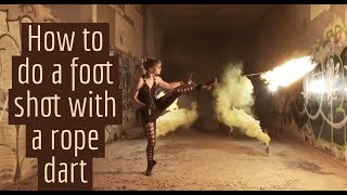 Rope Dart Tutorial for Beginners  Foot Shots [upl. by Pearle417]