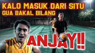 ANJAAAAAY LUTFI DIBANTAI PEBASKET SOMBONG HAHAHAHA [upl. by Enined]