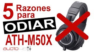 5 RAZONES PARA ODIAR ATHM50X [upl. by Horst]