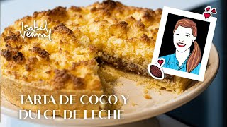 Clásica tarta de coco y dulce de leche [upl. by Annette614]