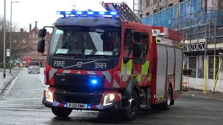 NEW Gorton First Pump Responding  Greater Manchester Fire And Rescue Service [upl. by Irolav]