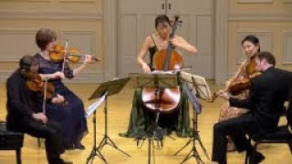 Brentano Quartet with HsinYun Huang [upl. by Ripleigh]