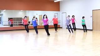 Black and White  Line Dance Dance amp Teach [upl. by Enra205]