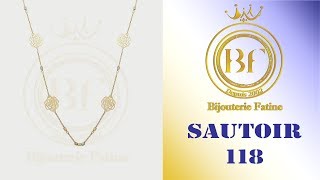 Sautoir 118 en Or 18 Carats [upl. by Nawoj]