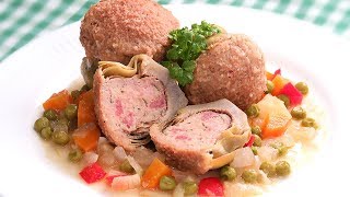 Alcachofas Rellenas de Carne al Estilo Andaluz [upl. by Thetos]