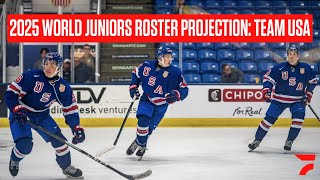 Projecting The Team USA 2025 World Junior Championships Roster [upl. by Kat580]