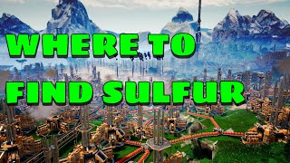 SATISFACTORY  Where To Find Sulfur Rare Resource Early Access ✅ [upl. by Anolahs]