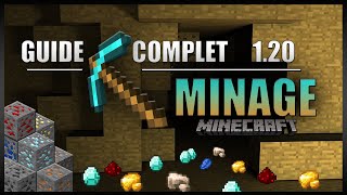 Le guide ULTIME sur le MINAGE en 120 sur Minecraft en SURVIE  Minage optimisé minerais [upl. by Lalat26]