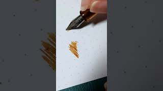 Моя осень🍁 Чернила Herbin Ambre De Birmanie и ручка Jinhao 992👌 Подпишись httpstmekatesplan [upl. by Zebadiah887]