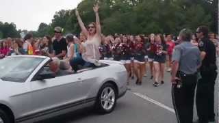 Phillip Phillips Parade and Arrival at Homecoming in Leesburg [upl. by Egag]