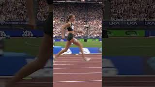 No stopping this one 😮‍💨 400m Hurdles 👉 5130 ⏱️ DiamondLeague💎 LondonDL 🇬🇧 Shorts [upl. by Aural]