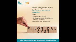 What does a Pilonidal Cyst look like  Apollo Hospitals [upl. by Solracnauj]