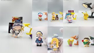 Blind Box Art Toys Figures Spoof Luxo Lamp Shorts 5 [upl. by Anelam]