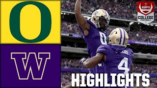 Oregon Ducks vs Washington Huskies  Full Game Highlights [upl. by Htebezile]