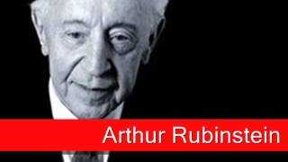 Arthur Rubinstein Chopin  Waltz No 7 Op 64 No 2 in C sharp minor [upl. by Johppah477]