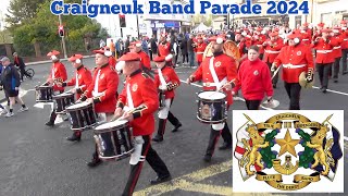 Craigneuk Band Parade  Wishaw 2024 [upl. by Tory]