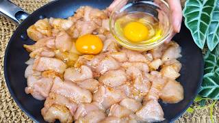 The most delicious and easy chicken breast recipe you can make in 10 minutes [upl. by Hairu]