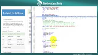 La technique de création de tableaux avancés avec le Framework BootStrap 3 [upl. by Kucik]