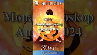 Stier SPIRITUALITÄT ✨ Horoskop August 2024 [upl. by Vincelette555]