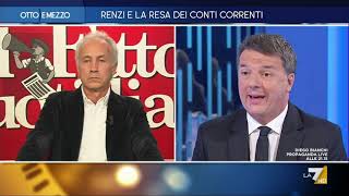 Matteo Renzi attacca Marco Travaglio quotIl Fatto Quotidiano lo distrugge il pregiudicato [upl. by Aneis175]