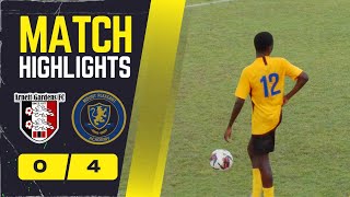 Arnett Gardens vs Mount Pleasant Match Week 6 JFF National U17 Highlights jamaicafootball [upl. by Anividul]