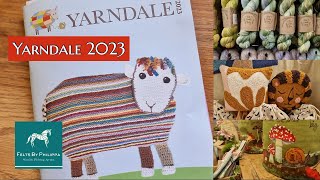 YARNDALE WOOL FESTIVAL 2023  A Walk Round  Lots Of Woolly Goodies [upl. by Alyel]