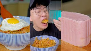 How to make spam kimchi fried rice [upl. by Varipapa213]