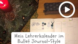 Der Lehrerkalender im BulletJournalStyle [upl. by Brookhouse]