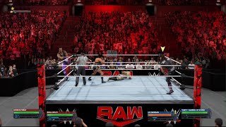 WWE 2K24  Damian Priest Rhea Ripley vs Dominik Mysterio Liv Morgan  Tag Team Misto  Crix mix [upl. by Irvine401]