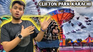 Clifton Park Karachi  Clifton Playland  Dangerous Ride Family Park in Karachi Tickets Free [upl. by Leoni469]