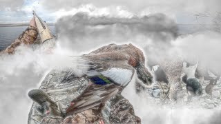 Steady Day On Open Water  Duck Hunting Season 20232024 [upl. by Platon]