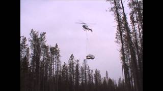 Aerial Pine Cone Harvesting Prince George BC [upl. by Eicnan]