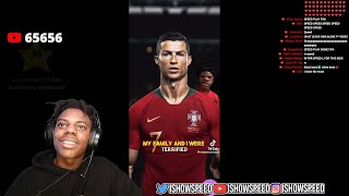 Speed Reacts To Ronaldo Calling Him A Stalker 💀 [upl. by Savvas835]