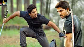 Iddarammayilatho Movie Climax Fight Scene  Allu Arjun Amala Paul  Sri Balaji Video [upl. by Sansen]