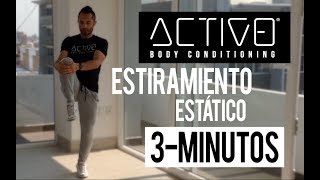 ACTIVO  Estiramiento Estático de Todo el Cuerpo  3MINUTOS [upl. by Meghann888]