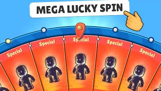 MEGA LUCKY SPIN 🕛 TIME ENDED  Stumble Guys BLOCK DASH Legendary [upl. by Calypso220]