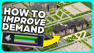 How to IMPROVE DEMAND in Cities Skylines 2  Cedarburg [upl. by Vish]