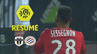 Angers SCO  Montpellier Hérault SC 11  Résumé  SCO  MHSC  201718 [upl. by Carolynne456]