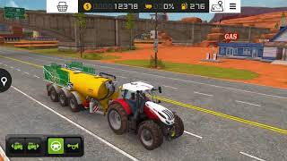 Farming Simulator 18  7 New tractor Steyr 6300 Terrus and fertilizer  Gameplay [upl. by Maryjane56]