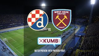 Dinamo Zagreb vs West Ham United Match Preview with Preview Percy [upl. by Aivizt672]