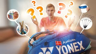 Whats In My Bag 2024  All Axelsens Gear Revealed 🏸🎒 [upl. by Cynara]