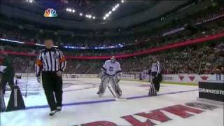 2012 NHL All Star Skills Competition  Fastest Goalie [upl. by Trilley]