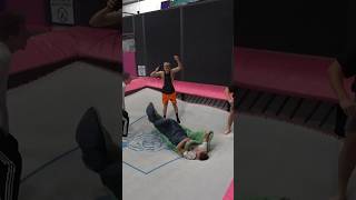 Overnight At My Trampoline Park With WhataburgerLife ​⁠ ad [upl. by Heigho]