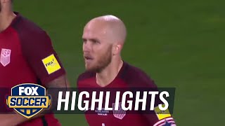 Michael Bradleys goal makes it 20 for USA vs Honduras  CONCACAF World Cup Qualifying [upl. by Chiquia717]