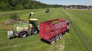 20220605 Ogestad Hyllela Odensvi Nygård harvesting [upl. by Shriver]