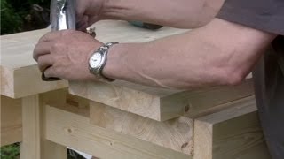 How to build a workbench  Part 11 fitting the well board  Paul Sellers [upl. by Stallworth310]