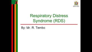 Respiratory Distress Syndrome [upl. by Rahs]