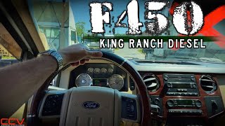 2008 Ford F450 King Ranch 64L Diesel Dually  Now 25000  POV Test Drive amp Full Tour in 2021 [upl. by Ssitruc]