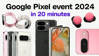 Google Pixel 9 event in 20 minutes [upl. by Sremlahc504]