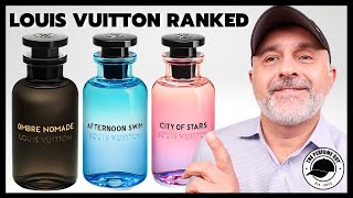 Top 12 LOUIS VUITTON FRAGRANCES  Mens  Unisex Louis Vuitton Perfumes Ranked [upl. by Yrtnej842]